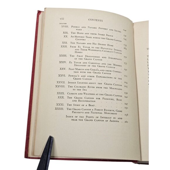 The Grand Canyon of Arizona How To See It 1910 Hardcover George Wharton James - Picture 9 of 16